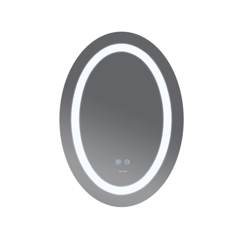 Дзеркало Mixxus PLAIN MV03-50x70 з Led Touch, Anti-fog, димером, регулятором яскравості (MI6664)