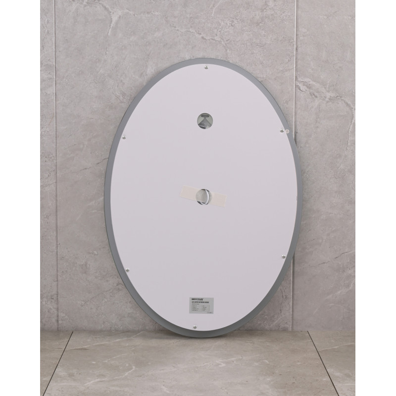 Дзеркало Mixxus PLAIN MV03-50x70 з Led Touch, Anti-fog, димером, регулятором яскравості (MI6664)