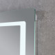 Дзеркало Mixxus STYLE MR13-80x60-Reverse з Led Touch, Anti-fog, димером, регулятором яскравості (MI