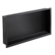 Полиця для ванної кімнати Mixxus Premium Niche-0102 Black (MI6680)