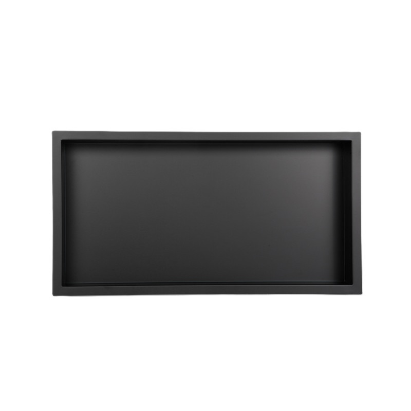 Полиця для ванної кімнати Mixxus Premium Niche-0102 Black (MI6680)