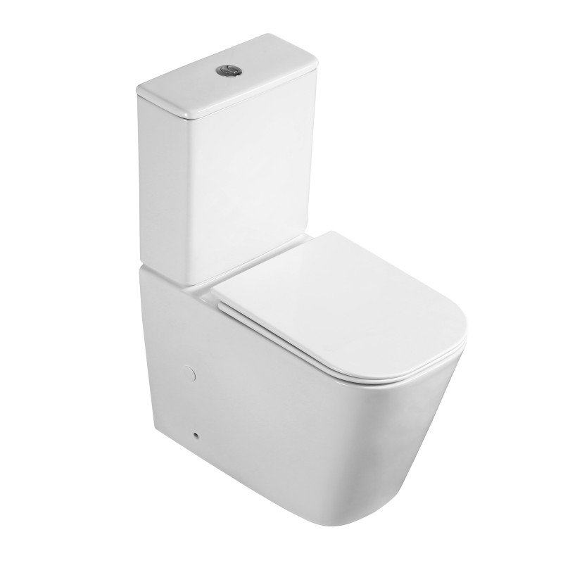 Унітаз-компакт Mixxus QUADRO-0404-T1 660х360х820mm, система змиву TORNADO 1.0 (MI6688)
