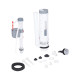 Унітаз-компакт Mixxus BEVEL-0405-R 605х370х800mm, система змиву RIMLESS (MI6728)