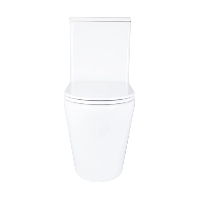 Унітаз-компакт Mixxus BEVEL-0405-R 605х370х800mm, система змиву RIMLESS (MI6728)