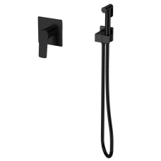 Змішувач для гігієнічного душу Mixxus Premium MONE 002 INNER Black вбудований з лійкою (MI6779)