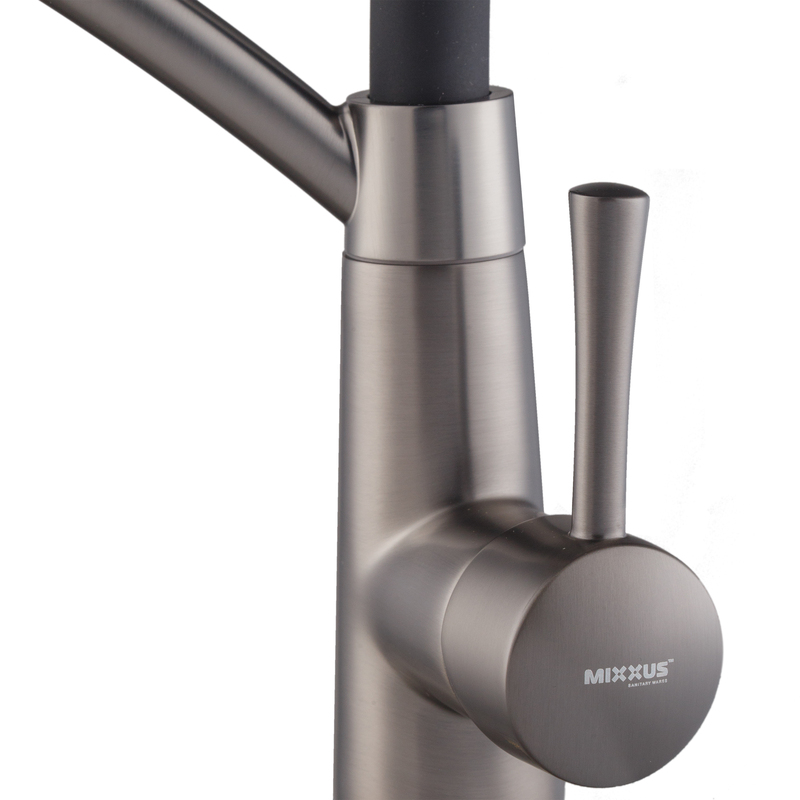 Змішувач для кухні Mixxus Premium ROSSI 017 GRAPHITE (MI6829)