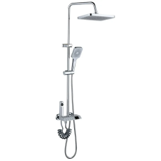 Душова колона зі змішувачем Mixxus Premium NEPTUNE 009-J з кнопкою перемикання,4 режими (MI6832)