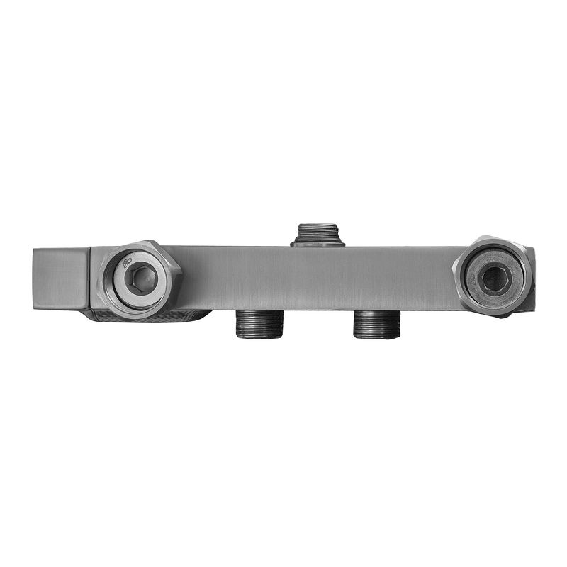 Душова колона зі змішувачем Mixxus Premium NEPTUNE 009-J GRAPHITE з кнопкою перемикання, 4 режими (MI6833)