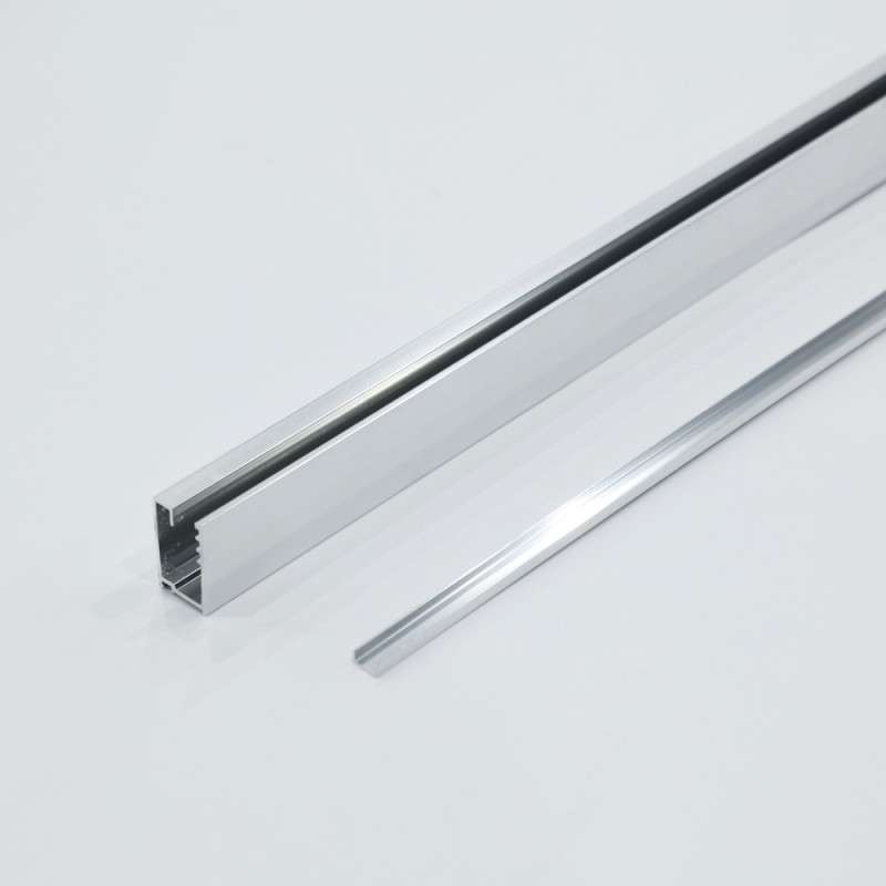 Душова перегородка Mixxus Premium FLAT SP01-100x200-TR Chrome Walk-In прозоре скло 8мм (MI6851)