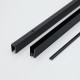Душова перегородка Mixxus Premium FLAT SP02-140x200-TR Black Walk-In прозоре скло 8мм (MI6858)