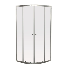 Душова кабіна без піддону Mixxus Premium DIVERSE SC01-90x90x195-TR Chrome прозоре скло 5мм (MI6859)