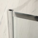 Душова кабіна без піддону Mixxus Premium DIVERSE SC01-90x90x195-TR Chrome прозоре скло 5мм (MI6859)