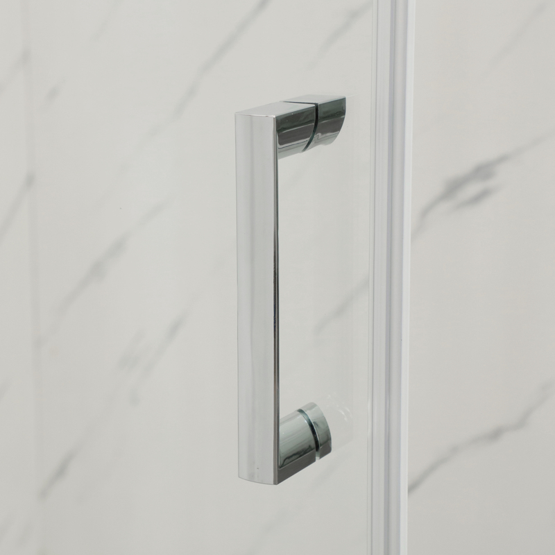 Душова кабіна без піддону Mixxus Premium DIVERSE SC02-90x90x195-TR Chrome прозоре скло 5мм (MI6861)
