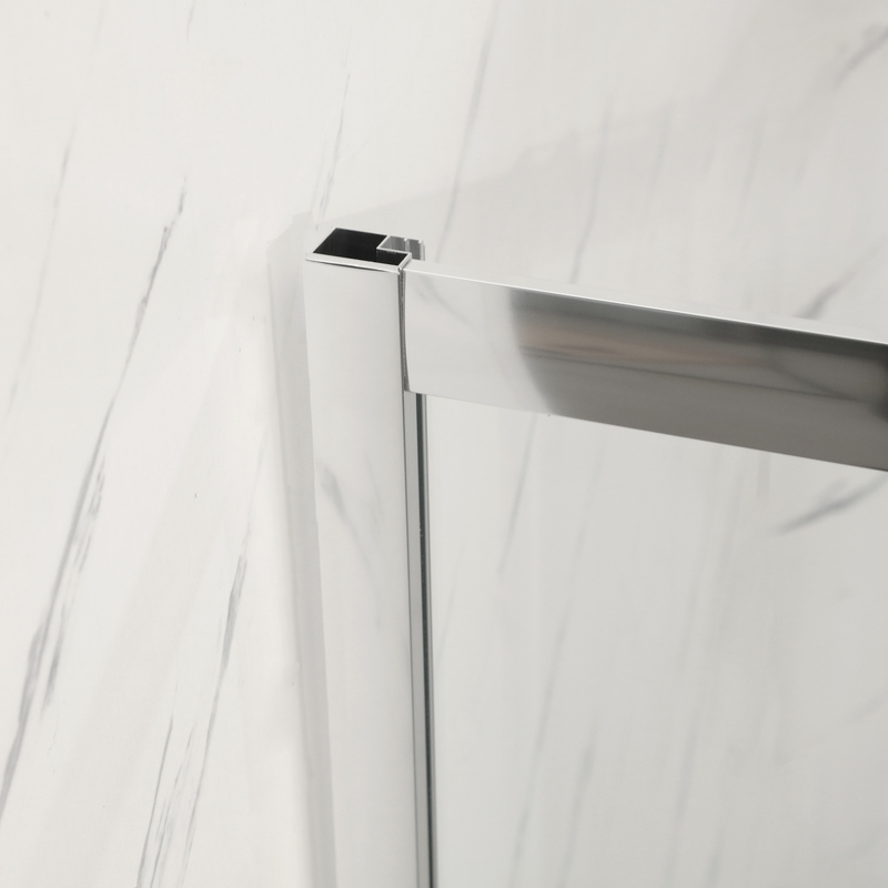 Душова кабіна без піддону Mixxus Premium DIVERSE SC02-90x90x195-TR Chrome прозоре скло 5мм (MI6861)