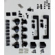 Душова кабіна без піддону Mixxus Premium DIVERSE SC02-90x90x195-TR Black прозоре скло 5мм (MI6862)