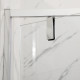 Душова кабіна без піддону Mixxus Premium BEVEL SC01-90x90x195-TR Chrome прозоре скло 6мм (MI6863)