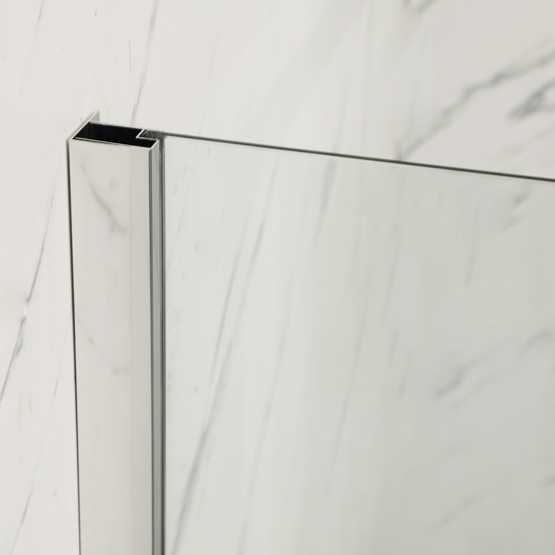 Душова кабіна без піддону Mixxus Premium DIVERSE SC03-100x80x195-TR Chrome прозоре скло 6мм (MI6865