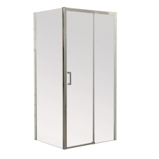 Душова кабіна без піддону Mixxus Premium DIVERSE SC03-100x80x195-TR Chrome прозоре скло 6мм (MI6865