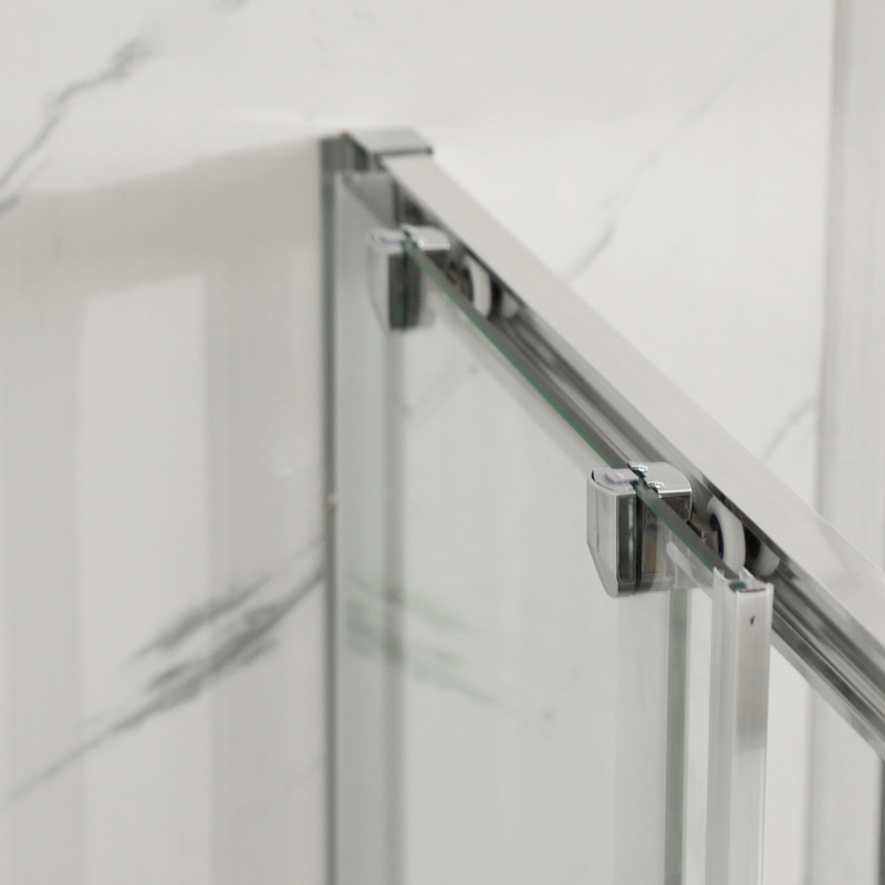 Душова кабіна без піддону Mixxus Premium DIVERSE SC03-100x80x195-TR Chrome прозоре скло 6мм (MI6865