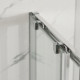 Душова кабіна без піддону Mixxus Premium DIVERSE SC03-100x80x195-TR Chrome прозоре скло 6мм (MI6865