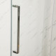 Душова кабіна без піддону Mixxus Premium BEVEL SC01-100x80x195-TR Chrome прозоре скло 6мм (MI6869)