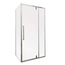Душова кабіна без піддону Mixxus Premium BEVEL SC01-120x80x195-TR Chrome прозоре скло 6мм (MI6871)