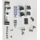 Двері в нішу Mixxus Premium DIVERSE SD01-140x185-TR Chrome прозоре скло 5мм (MI6874)