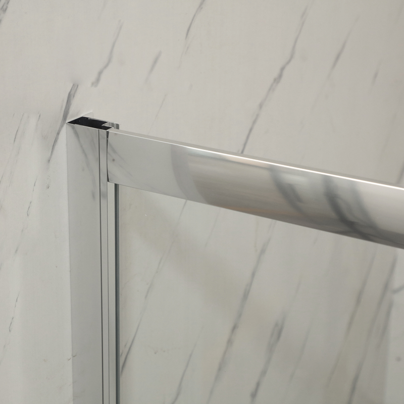 Двері в нішу Mixxus Premium DIVERSE SD01-160x185-TR Chrome прозоре скло 5мм (MI6875)