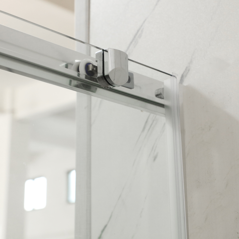 Двері в нішу Mixxus Premium DIVERSE SD01-160x185-TR Chrome прозоре скло 5мм (MI6875)