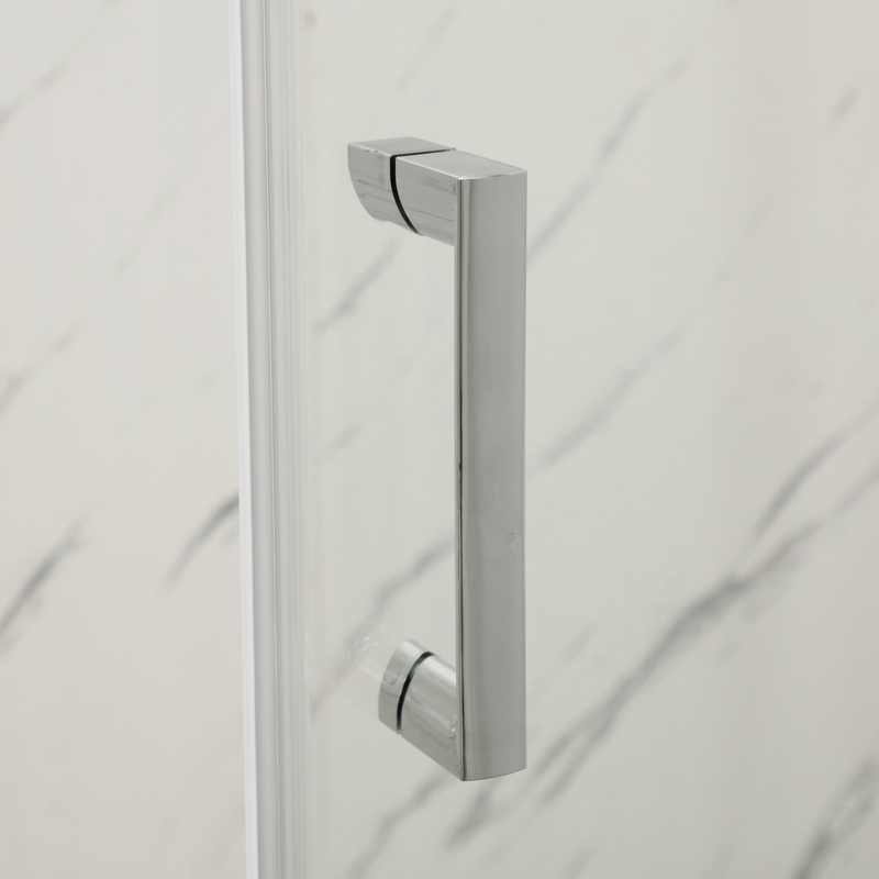 Двері в нішу Mixxus Premium DIVERSE SD01-160x185-TR Chrome прозоре скло 5мм (MI6875)