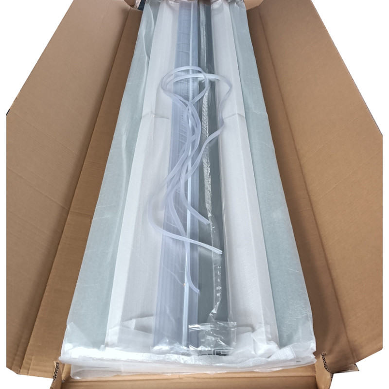 Бокс душовий без гідромасажу Mixxus STRONG SB01-90x90x215-FB SATIN з високим піддоном (MI6884)