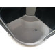 Бокс душовий без гідромасажу Mixxus STRONG SB01-90x90x215-GR SATIN з високим піддоном (MI6885)