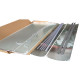 Бокс душовий без гідромасажу Mixxus STRONG SB02-90x90x215-FB SATIN з низьким піддоном (MI6886)