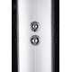 Бокс душовий з гідромасажем Mixxus STRONG SBH02-90x90x215-FB SATIN низький піддон (MI6890)