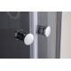 Бокс душовий з гідромасажем Mixxus STRONG SBH02-90x90x215-FB SATIN низький піддон (MI6890)