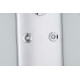 Бокс душовий з гідромасажем Mixxus STRONG SBH02-90x90x215-FB SATIN низький піддон (MI6890)