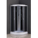 Бокс душовий з гідромасажем Mixxus STRONG SBH02-90x90x215-GR SATIN низький піддон (MI6891)