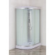 Бокс душовий без гідромасажу Mixxus WAVE SB02-120x80x215-R-FB SATIN з низьким піддоном (MI6893)