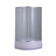 Душова кабіна з високим піддоном Mixxus PLAIN SCT01-90x90x195-FB SATIN матове скло 4мм (MI6894)