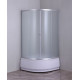 Душова кабіна з високим піддоном Mixxus PLAIN SCT01-90x90x195-FB SATIN матове скло 4мм (MI6894)