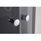 Душова кабіна з низьким піддоном Mixxus CUBIC SCT01-90x90x195-TR GRAPHITE прозоре скло 4мм (MI6905)