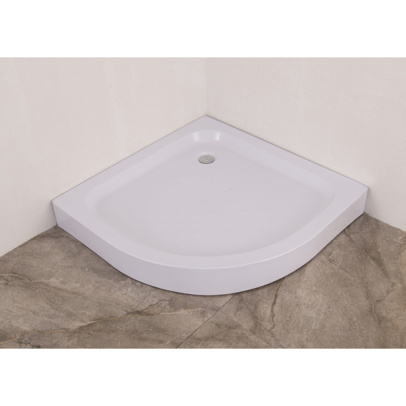 Душовий піддон з сифоном Mixxus PLAIN ST01-90x90x13 діаметр зливу 52 мм (MI6916)