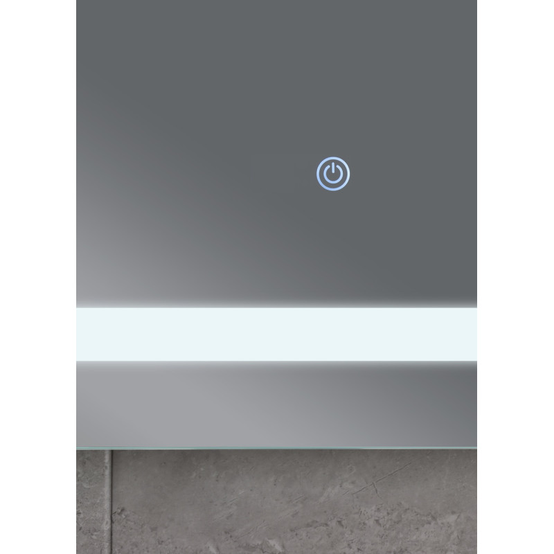 Дзеркало Mixxus TWEE MR09-50x80-Reverse з Led Touch, Anti-fog, димером, регулятором яскравості (MI6