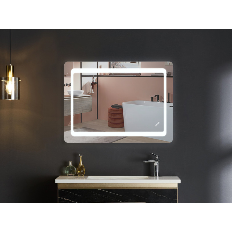 Дзеркало Mixxus TWEE MR09-50x80-Reverse з Led Touch, Anti-fog, димером, регулятором яскравості (MI6