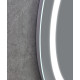 Дзеркало Mixxus PLAIN MC02-80 з Led Touch, Anti-fog, димером, регулятором яскравості, годинником (M