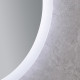 Дзеркало Mixxus PLAIN MC10-80 з Led Touch, Anti-fog, димером, регулятором яскравості, годинником (M
