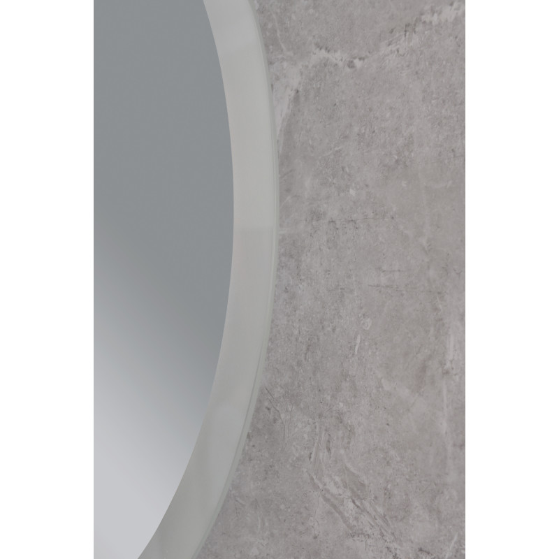 Дзеркало Mixxus PLAIN MC10-80 з Led Touch, Anti-fog, димером, регулятором яскравості, годинником (M