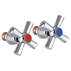 Ручки для змішувача Mixxus Handles SET-A722 (з кранбуксами, пара) кераміка (MI6939)