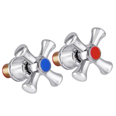 Ручки для змішувача Mixxus Handles SET-A827 (з кранбуксами, пара) кераміка (MI6940)