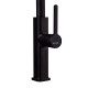 Змішувач для кухні з висувним виливом Mixxus Premium HAMMER 014 BLACK (MI6954)